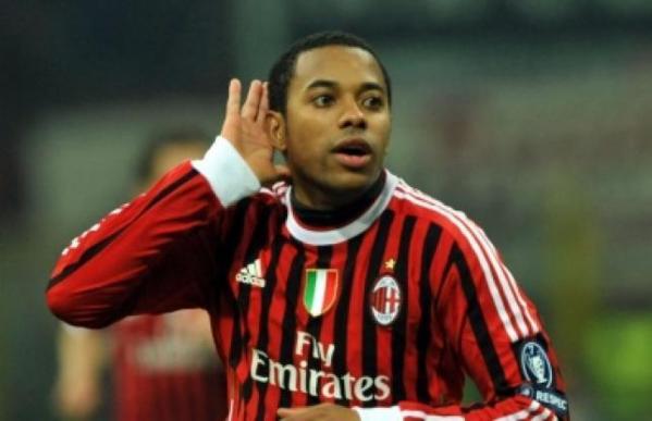 Malaga vise Robinho