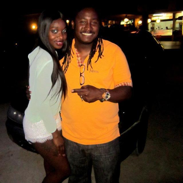 Iman de Channel en compagnie de Awadi