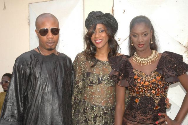  Paco Jackson Thiam, Dyana Seck, Lissa au mariage de Sophia Thiam