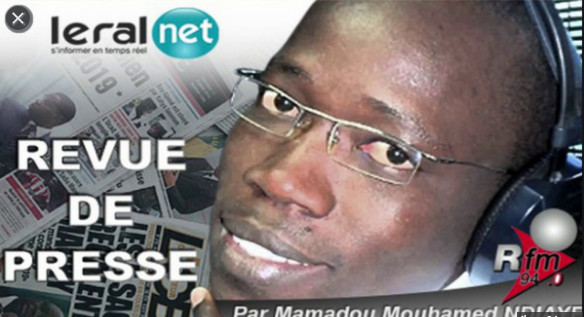 Revue de presse Rfm du Lundi 06 avril 2020 avec Mamadou Mouhamed Ndiaye