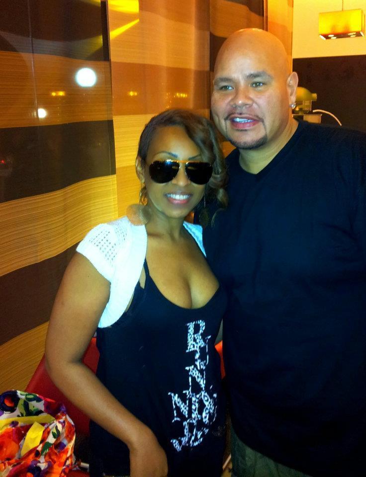 Viviane Chidid en compagnie de Fat Joe à Bata