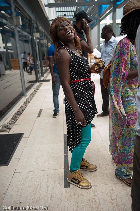 Dior Lô, styliste sénégalo-américaine, fondatrice de la ligne de vêtements "les branchés''