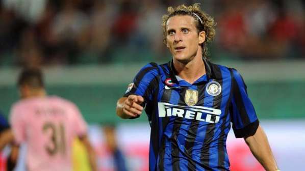 La triste fin de Diego Forlan à l’Inter Milan