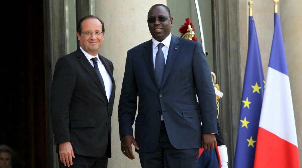 [Photos] Macky Sall reçu par François Hollande à l'Elysée