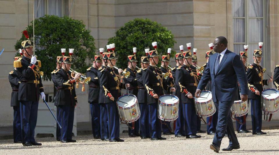 [Photos] Macky Sall reçu par François Hollande à l'Elysée