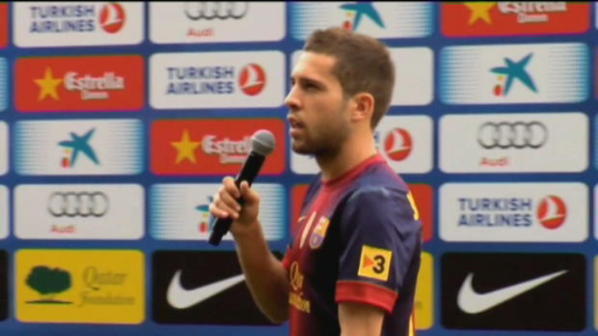 Jordi Alba, super star