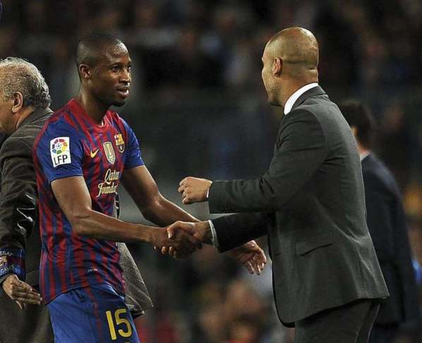 Seydou Keita dit au revoir au Barça