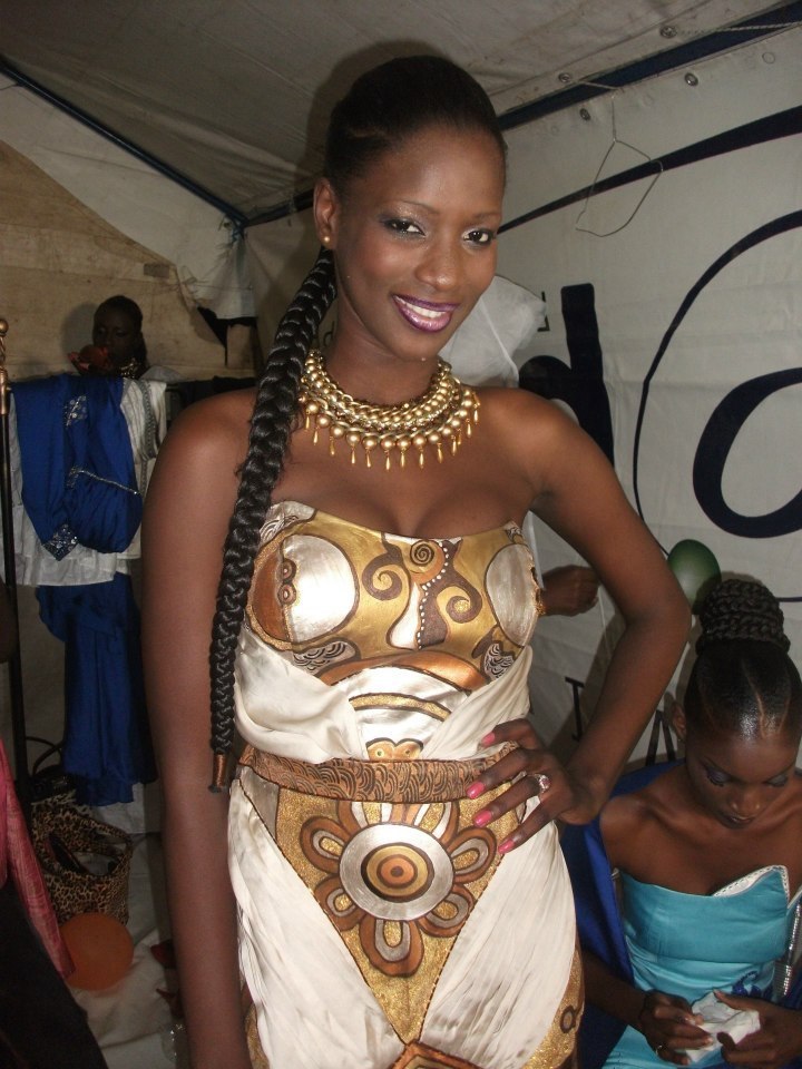Mame Diarra "Lissa" sublime dans sa robe