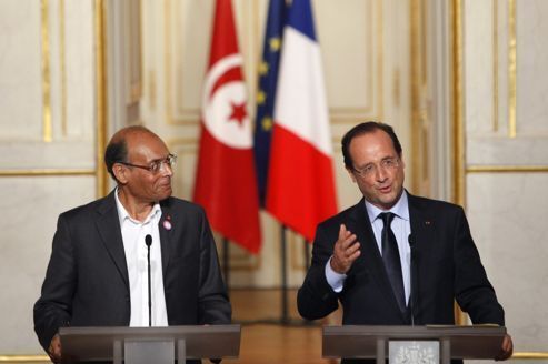 Marzouki veut «refonder les liens» franco-tunisiens