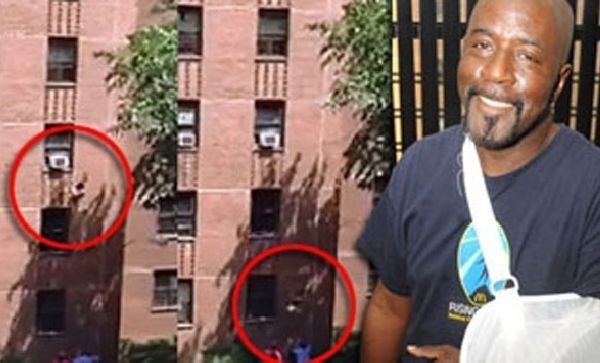 USA : il rattrape une fillette qui tombe d'un immeuble