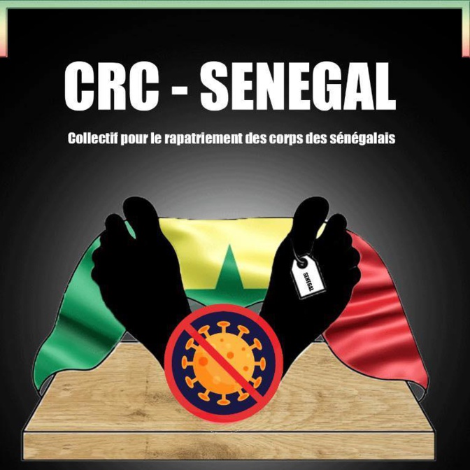 COVID-19: Lettre du Collectif pour le Rapatriement des Corps des Sénégalais décédés à l’étranger