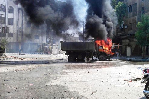 À Damas, les opposants toujours sous le feu des loyalistes