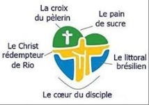 Logo des JMJ Rio 2013