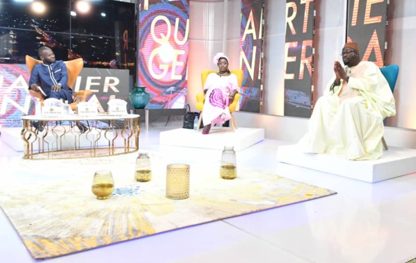 Marie Louise Ndiaye de "L'Obs" fait sa première apparition..: Et, éblouit le plateau de "Quartier Général "!