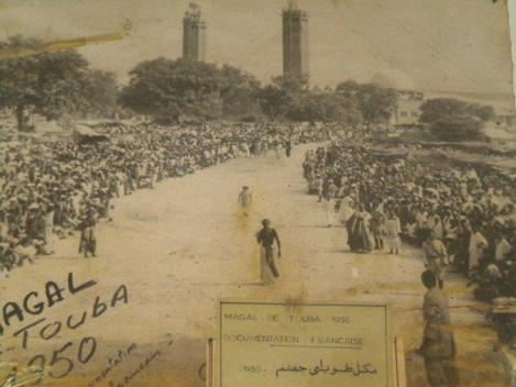 Image du magal de touba 1950