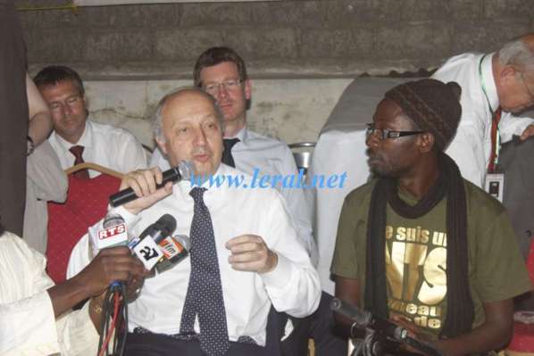 Laurent Fabius: "Le coeur des Sénégalais bat à travers le Mouvement Y'en a marre"