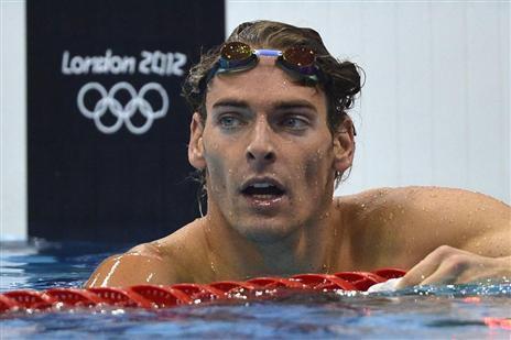 JO 2012-100m dos (M): Lacourt au pied du podium