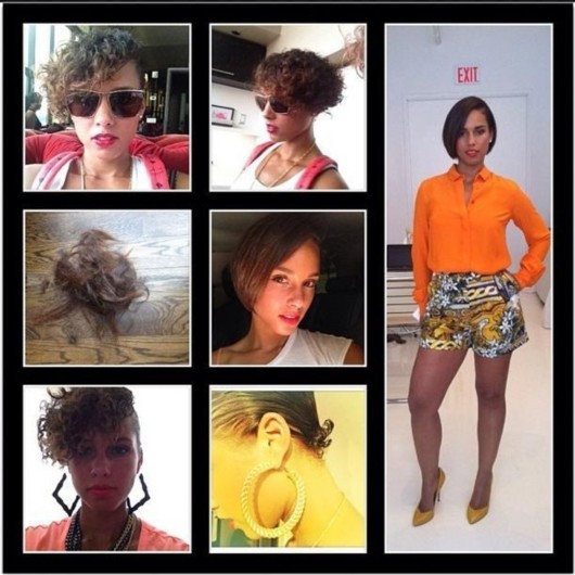 Photo : Alicia Keys s'offre une nouvelle coupe de cheveux