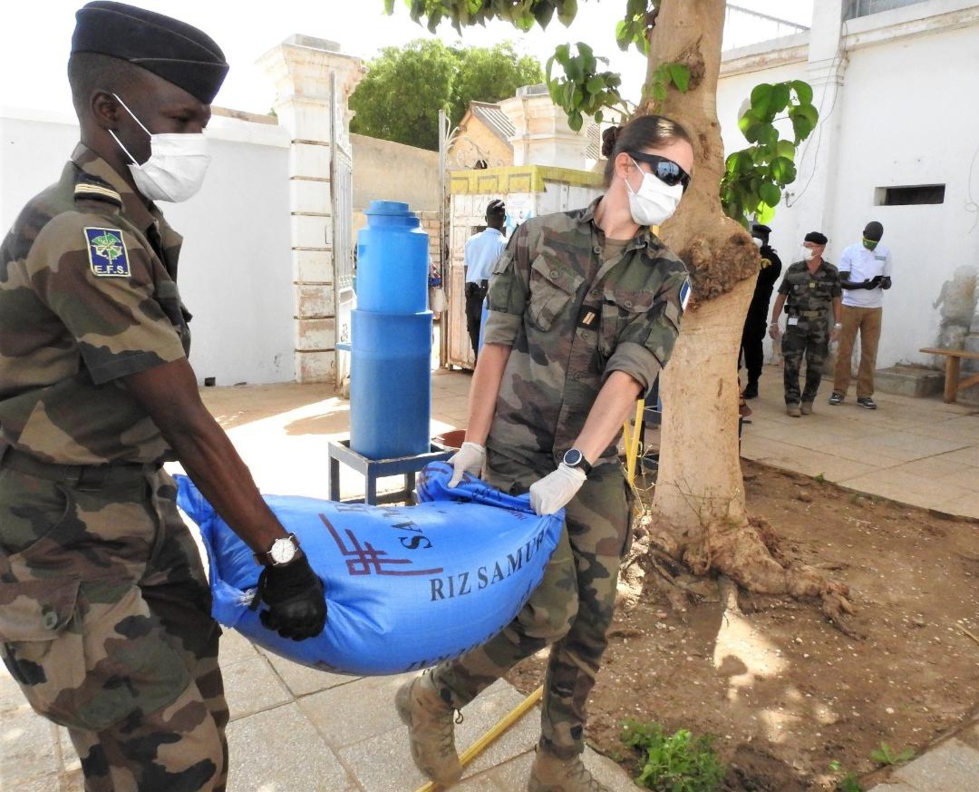 Covid-19 / Rufisque : Les Eléments français au secours des structures de santé (VIDEOS + PHOTOS )
