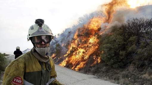 Un nouvel incendie de forêt fait rage en Espagne