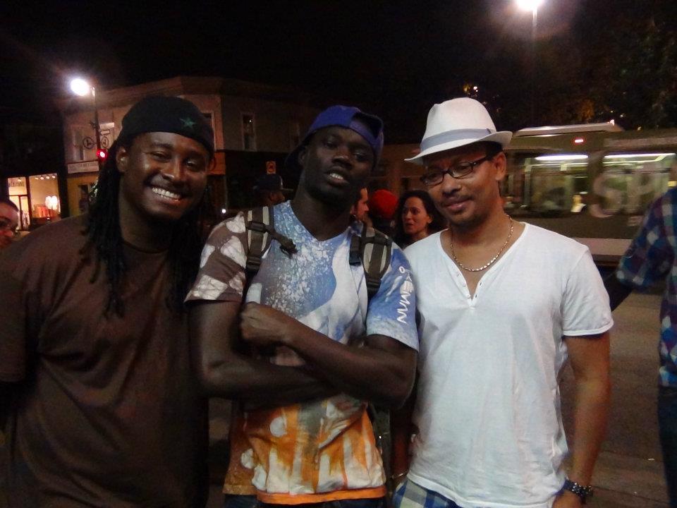 Guin Thieuss, Awadi et Souleymane Jules Diop à Montréal