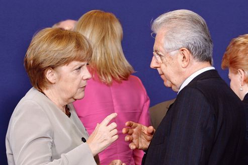 Mario Monti hausse le ton contre l'Allemagne