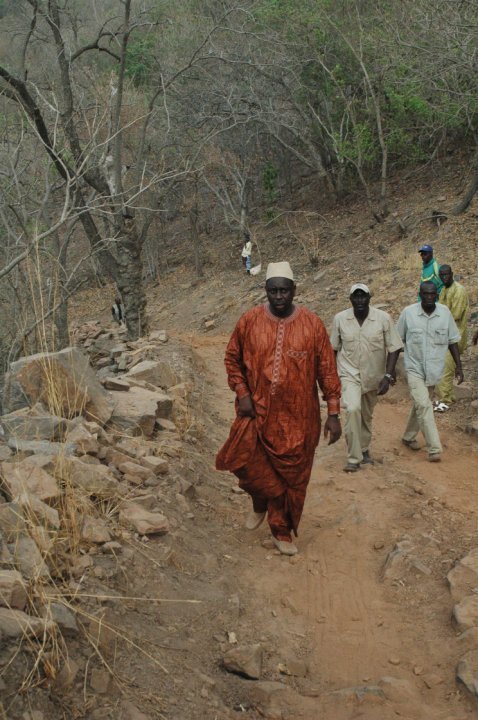 Macky Sall dans la forêt  de Kédougou!