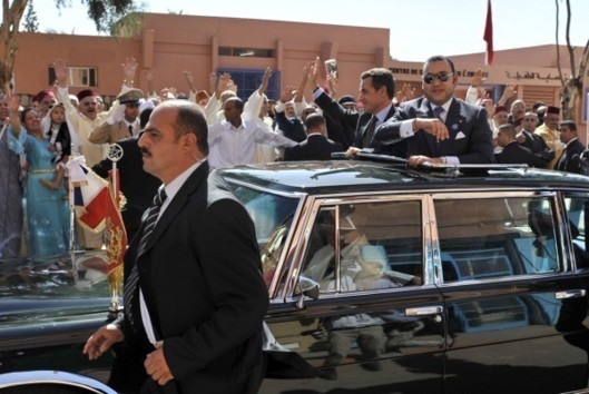 Sarkozy et Carla en balade dans un jet privé de Mohammed VI Sarkozy et Carla en balade dans un jet privé de Mohammed VI