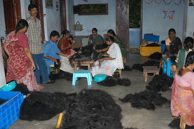 Origine des cheveux naturels