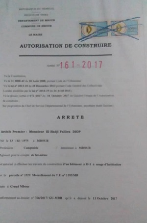 Deux poids, deux mesures pour un problème foncier: la politique penche-t-elle du côté de Me Assane Dioma Ndiaye ?