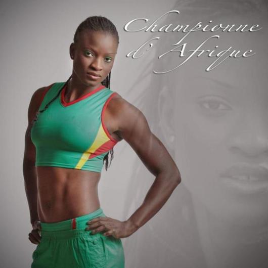 Gnima Faye, championne d'Afrique 100M Haies: "On peut etre coquette, charmante et athlète"