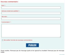 Spammeurs sur leral.net : Solange Massage, Chérif Aïdara , Nouveau Sénégal sont des escrocs !