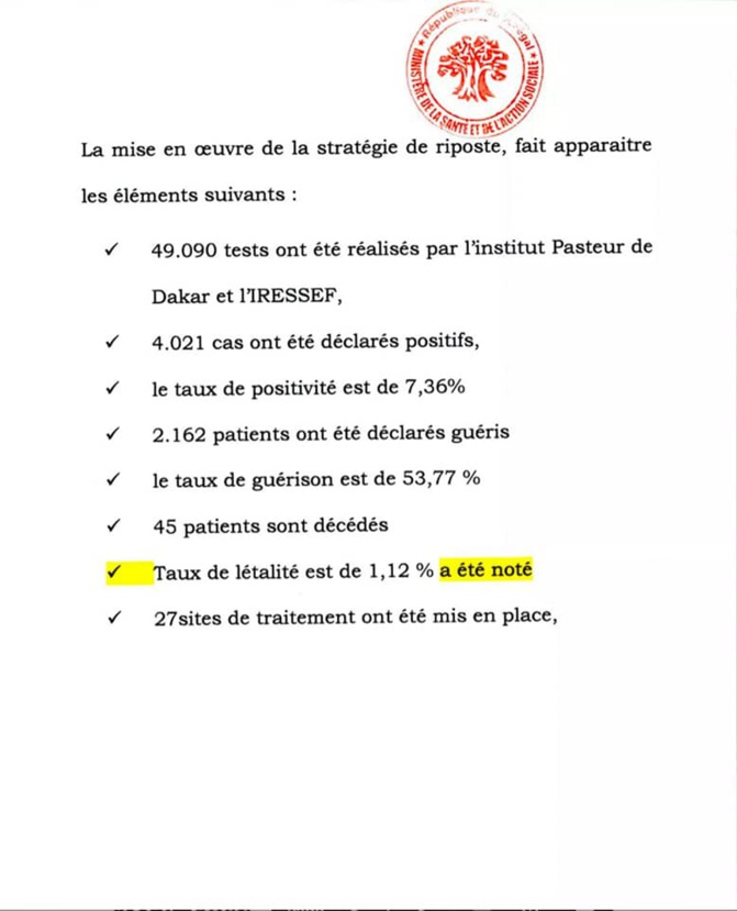 COVID-19 / Trois mois après la détection du premier cas: Abdoulaye Diouf Sarr fait le point (Vidéo)