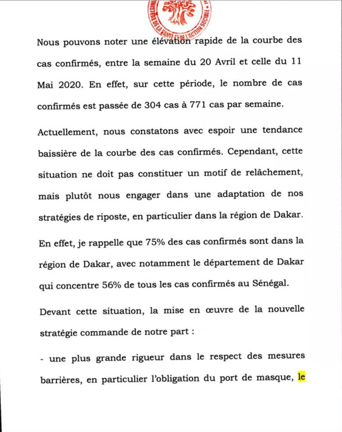 COVID-19 / Trois mois après la détection du premier cas: Abdoulaye Diouf Sarr fait le point (Vidéo)