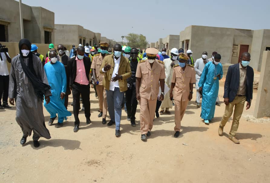 URBANISME: Abdou Karim Fofana visite des logements sociaux de Thiès(Photos)