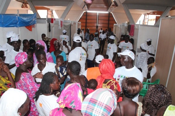 Photos : Voici les images du village des sinistrés des inondations pris en charge par Mareme Sall, l'épouse du président Macky Sall