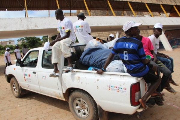 Photos : Voici les images du village des sinistrés des inondations pris en charge par Mareme Sall, l'épouse du président Macky Sall