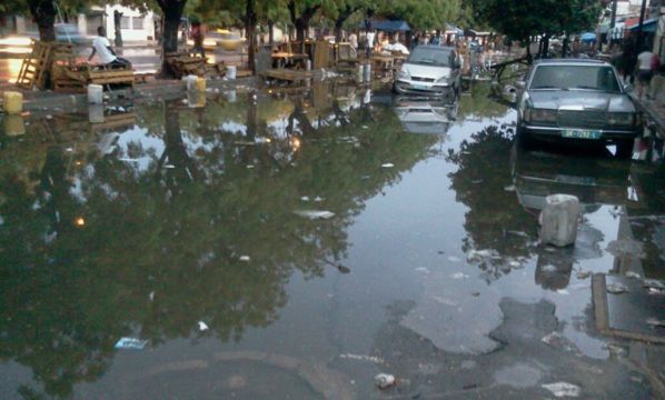 Le Centenaire transformé en lac