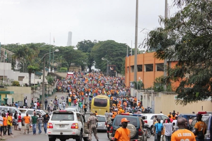 [Photos Exclusives] Les premières images du stade Felix Houphouet Boigny d'Abidjan