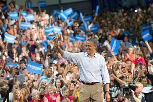 «L'effet convention» profite à plein à Barack Obama