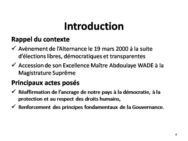 Samuel Sarr fait le bilan de l'Alternance et réaffirme son soutien à Wade (Documents)