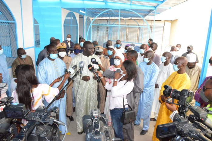 URBANISME: Visite du Ministre Abdou Karim Fofana au site de recasement du marché Sandaga (Photos)