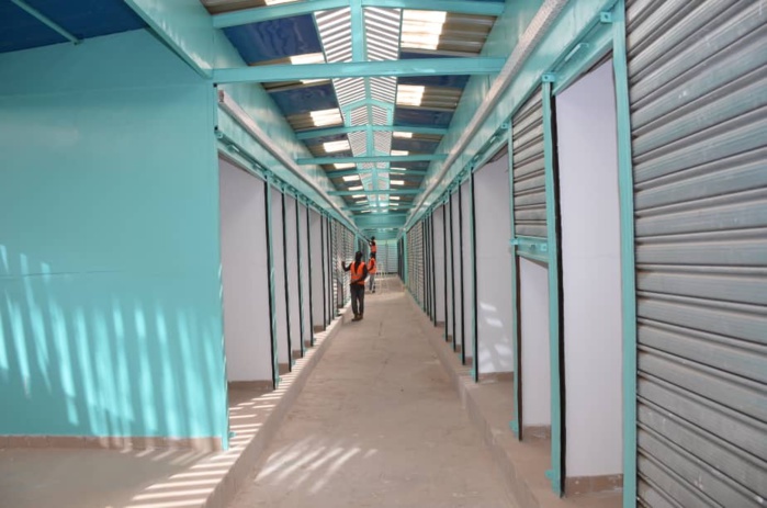 URBANISME: Visite du Ministre Abdou Karim Fofana au site de recasement du marché Sandaga (Photos)