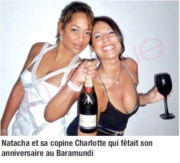 Natacha et sa copine Charlotte en mode "Blow"