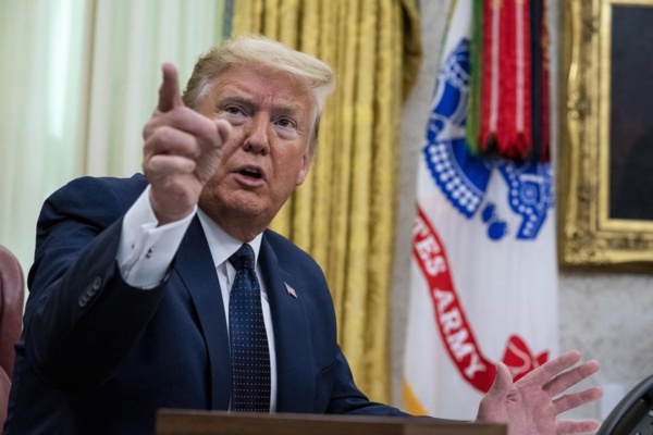 Facebook retire des pubs de la campagne Trump comportant un symbole nazi