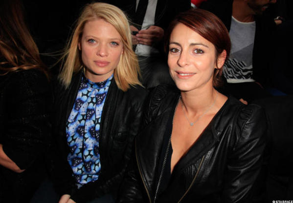 Photos- Mélanie Thierry et Audrey Dana sur le plus grand front row du monde