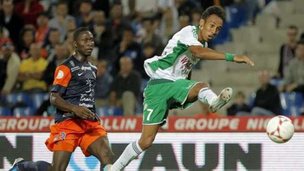 Aubameyang et l’ASSE tiennent Montpellier en échec !