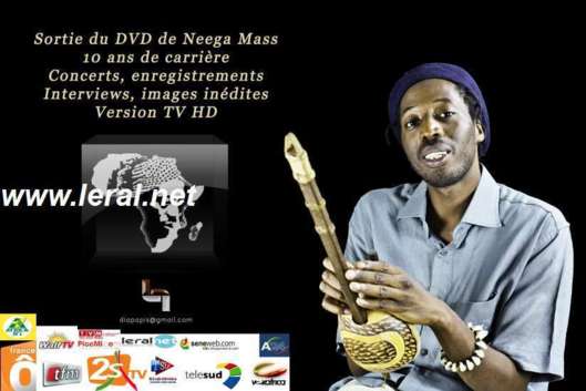 Le rappeur panafricain Neega Mass sort un DVD pour fêter ses 10ans de carrière
