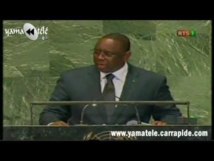 Discours de Macky Sall à l'Assemblée générale de l'Onu