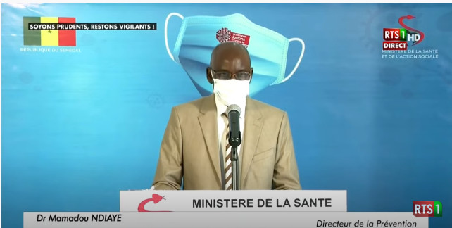 Covid-19: Le Sénégal enregistre 110 nouveaux cas positifs, 4 décès supplémentaires et 37 autres en réanimation